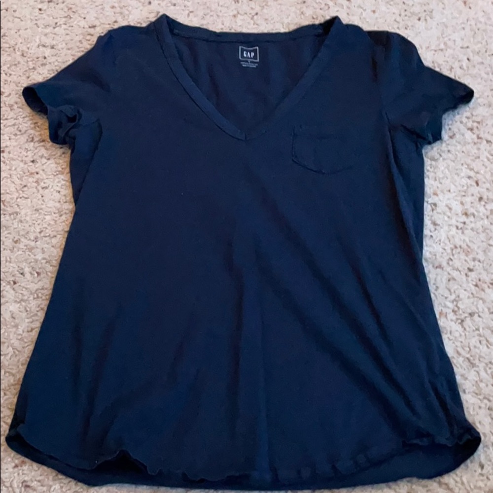 GAP Navy V -Neck